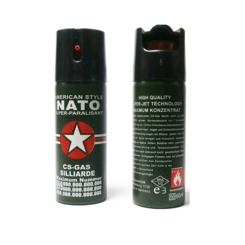 Gaz pieprzowy Nato – zielony 50 ml