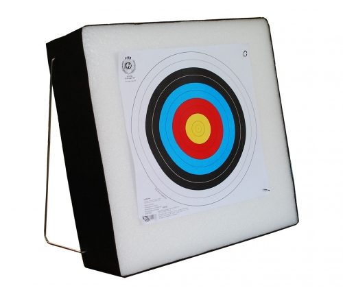 Mata łucznicza 60x60x10 cm piankowa + stelaż
