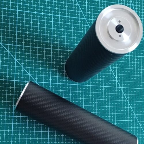 LEKKI TŁUMIK DO WIATRÓWKI PCP Z GWINTEM 1/2”    5,5mm. do 6,35mm.