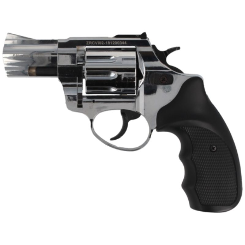 Rewolwer alarmowy Zoraki R1-2.5″ kal. 6mm long Shiny Chrome     (R125SCP)
