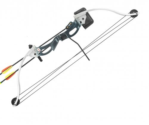 Łuk bloczkowy dla dzieci i młodzieży Poe Lang Kirupira 15-20 lb 34,5″ srebny         Kod: 076-140