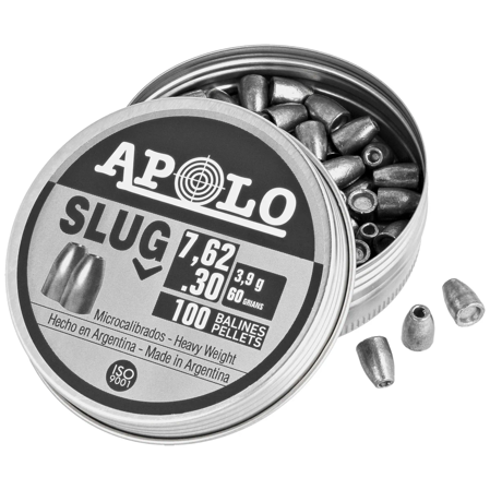 Śrut Apolo Slug 60 7.62 mm, 100 szt. 3.90g/60.0gr