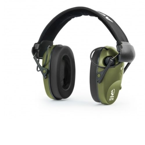 Słuchawki RealHunter Active PRO oliwkowe + okulary       Kod: 258-022