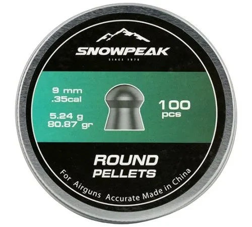 Śrut Snowpeak Round 9 mm 80.87 grain