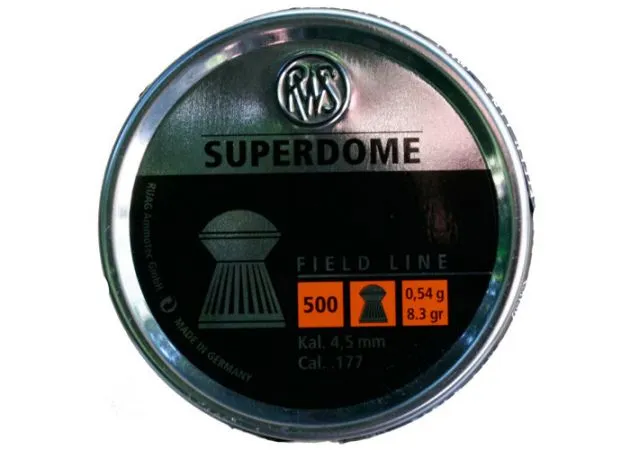 Śrut RWS Superdome 4.5 mm 8.3 grain  0.54g