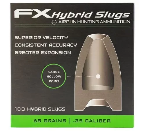 Śrut Slugs FX Hybrid 9 mm HP 68 grain (.357)
