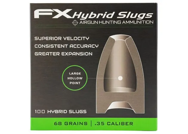 Śrut Slugs FX Hybrid 9 mm HP 68 grain (.357)