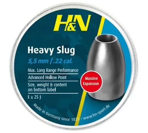 Śrut Slugs H&N 5.53 mm Heavy 38 grain (.218)