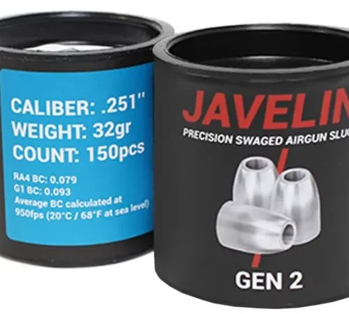 Slugs Javelin Gen 2 6.35mm. 32 grain (.251)