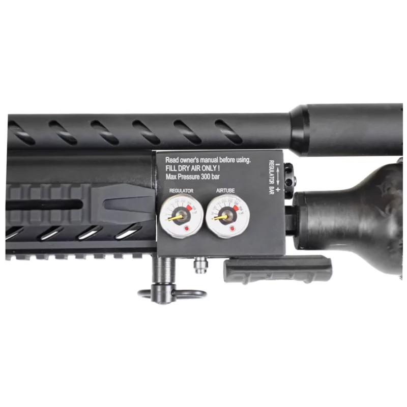 Wiatrówka PCP Hatsan Factor Sniper S 5.5 mm z regulatorem, lufą QE - obrazek 4