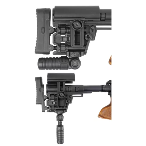 Wiatrówka PCP Hatsan Factor Sniper L Bronze z regulatorem – lufą QE