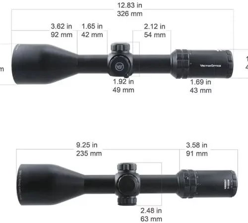 Luneta celownicza Vector Optics Taurus 6-24×50 HD