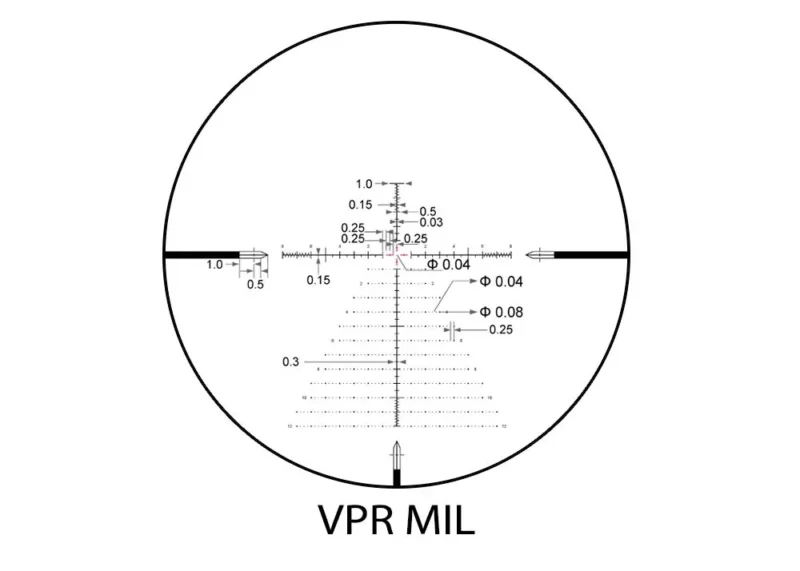 Luneta celownicza Arken EP-5  5-25x56 VPR MIL - obrazek 6