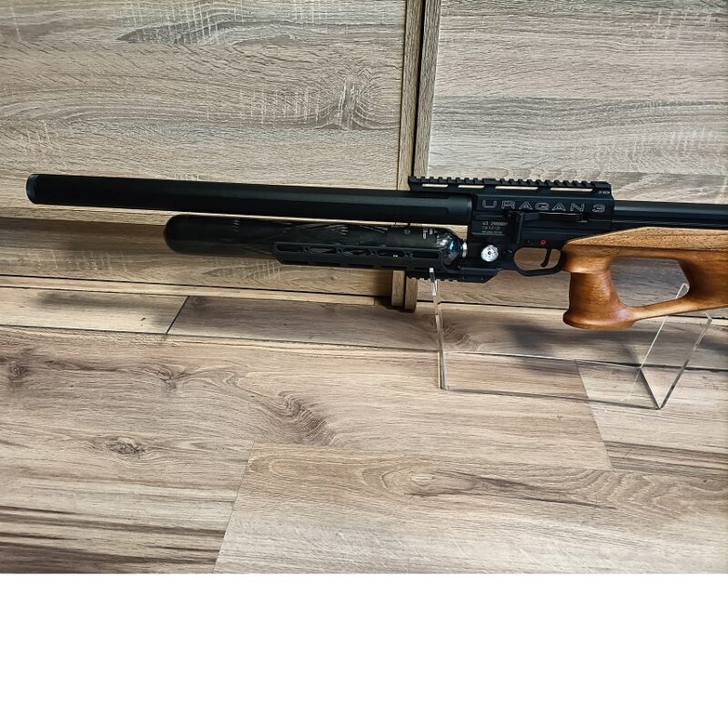 Wiatrówka PCP AIRGUN TECHNOLOGY URAGAN 3 - lufa 700mm.- Orzech - obrazek 5