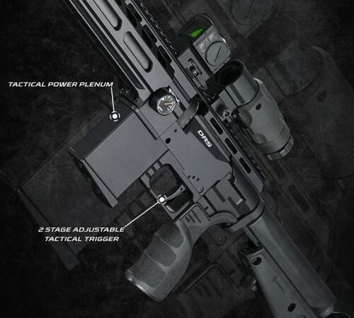 Wiatrówka PCP FX DRS Taktyczny 500 + kolba Hogue