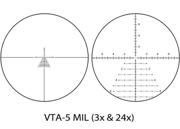 Luneta celownicza Vector Optics Taurus GenII 3-24x56 ED FFP - obrazek 3