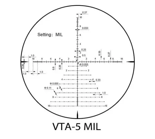 Luneta celownicza Vector Optics Taurus GenII 3-24×56 ED FFP