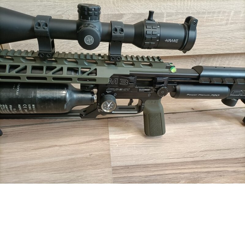 Zestaw wiatrówki PCP FX Impact M3 sniper - 6,35mm.- używany - obrazek 6