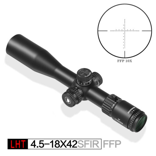 Luneta celownicza DiscoveryOpt LHD 4.5-18x42SFIR  FFP + Montaż
