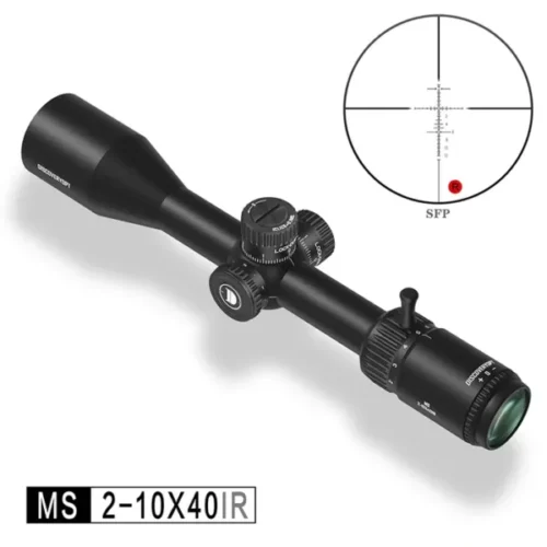 Luneta celownicza DiscoveryOpt MS 2-10X40 IR SFP-MIL + Montaż
