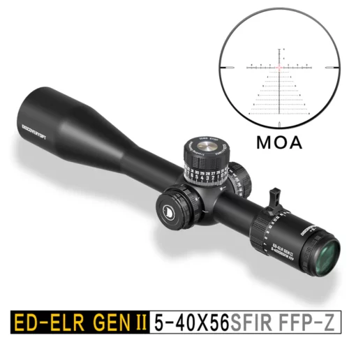 Luneta celownicza DiscoveryOpt ED-ELR GEN2  5-40x56SFIR FFP MOA + Montaż