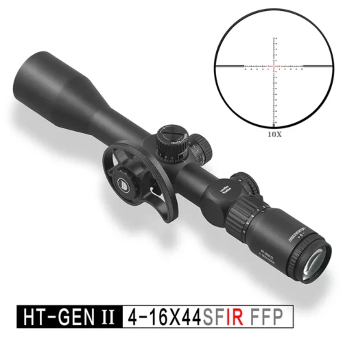 Luneta celownicza DiscoveryOpt HT GENII 4-16X44SFIR FFP + Montaż