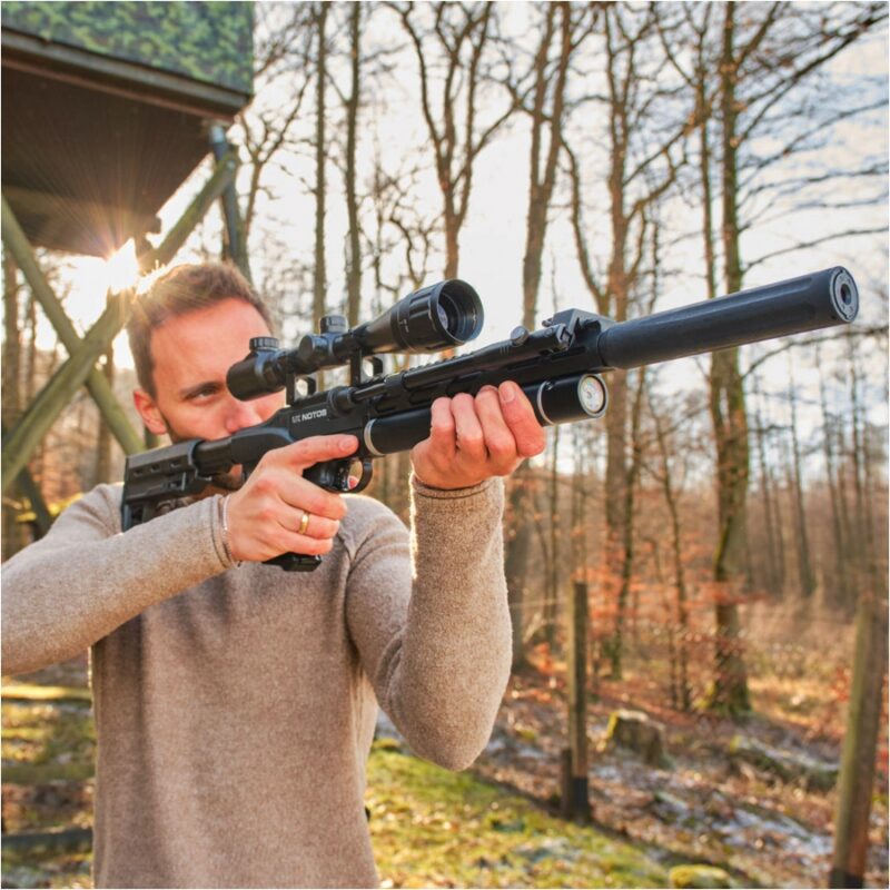 Wiatrówka PCP UX Notos Carbine Set - obrazek 3
