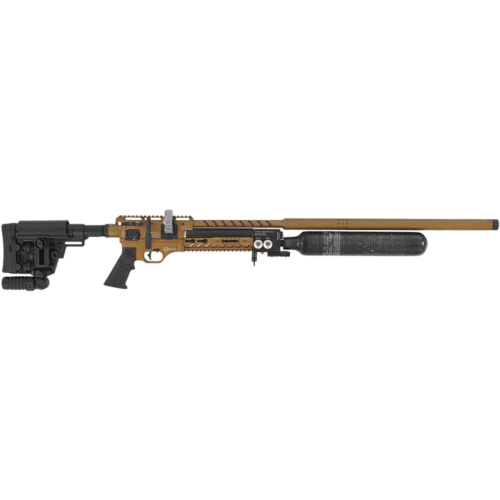 Wiatrówka PCP Hatsan Factor Sniper L Bronze z regulatorem – lufą QE