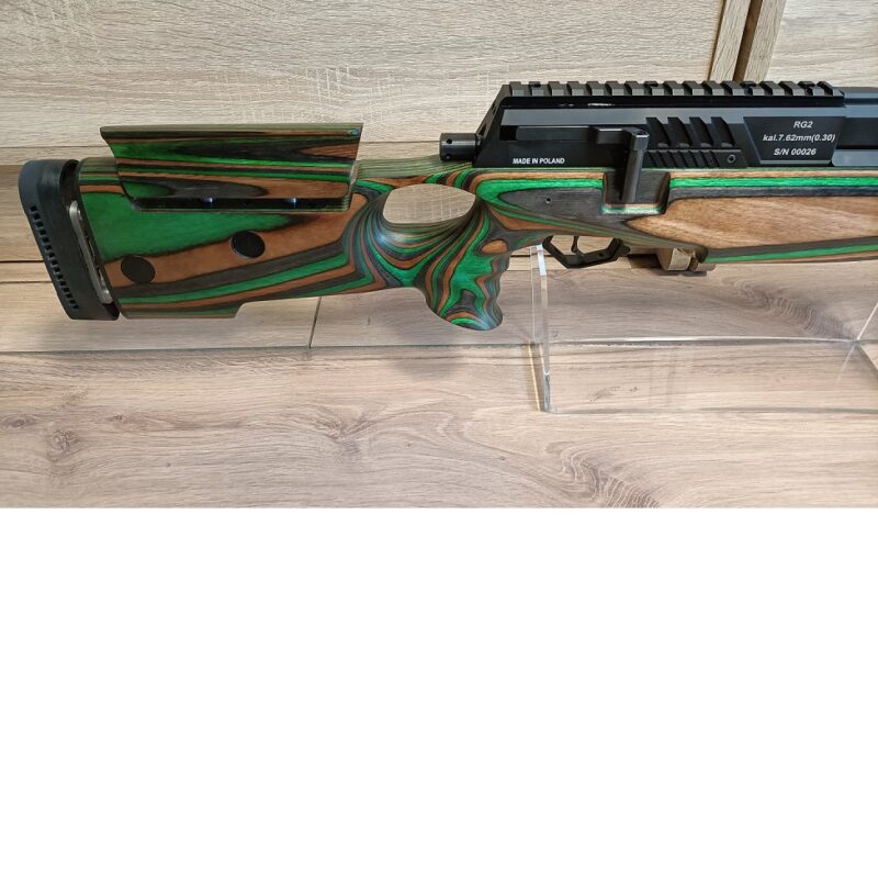 Wiatrówka PCP ARG RG II Classic - 700mm. - Laminat Green -7,62mm. - obrazek 6
