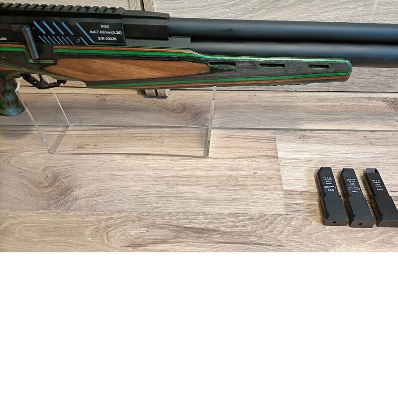Wiatrówka PCP ARG RG II Classic - 700mm. - Laminat Green -7,62mm. - obrazek 7