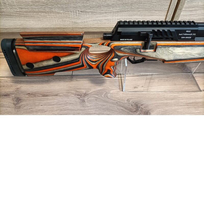 Wiatrówka PCP ARG RG II Classic - 700mm. - Laminat Orange -7,62mm. - obrazek 5