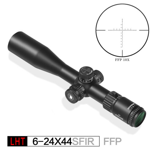 Luneta celownicza DiscoveryOpt LHD 6-24×44 SFIR  FFP + Montaż