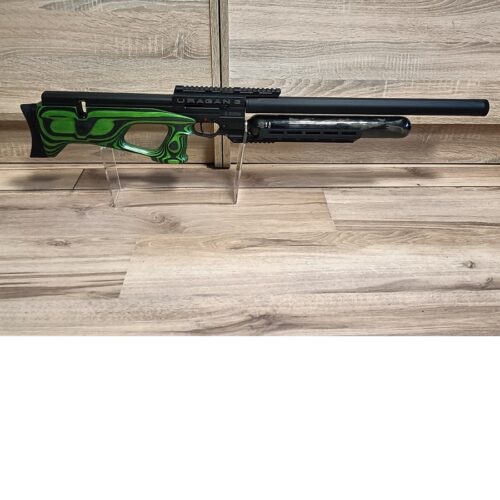 Wiatrówka PCP AIRGUN TECHNOLOGY URAGAN 3 – lufa 700mm.- Laminat Green