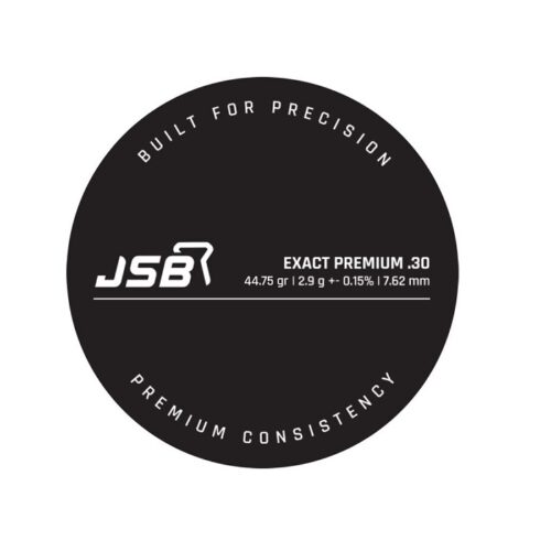 Śrut do wiatrówek JSB Exact Premium 7,62mm. 44,75 grain