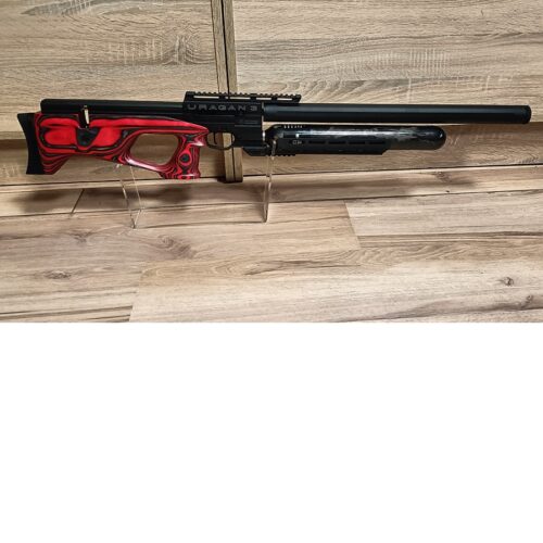 Wiatrówka PCP AIRGUN TECHNOLOGY URAGAN 3 – lufa 700mm.- Laminat Red
