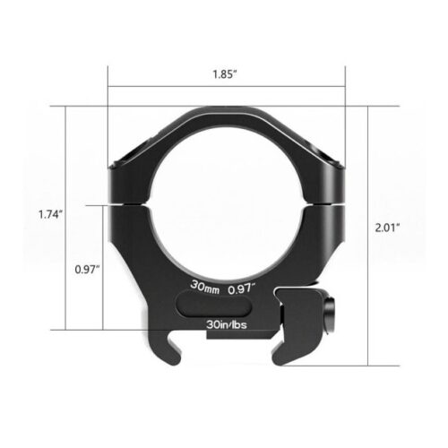 Montaż lunety Arken Halo 22mm / 30mm niski