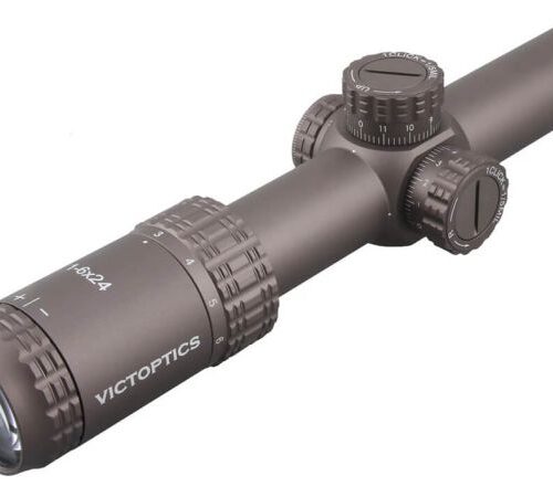 Luneta celownicza VictOptics S6 1-6×24 VI-CTSIX – Coyote FDE + montaż