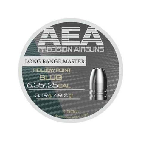 Śrut – slug AEA Long Range Master 6,35mm. HP 3,19g. / 49,2 grain