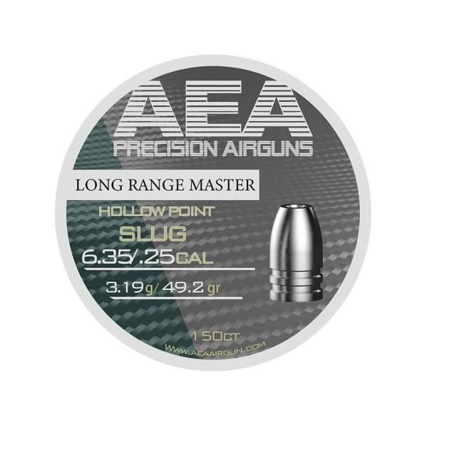 Śrut - slug AEA Long Range Master 6,35mm.  HP 3,19g. / 49,2 grain
