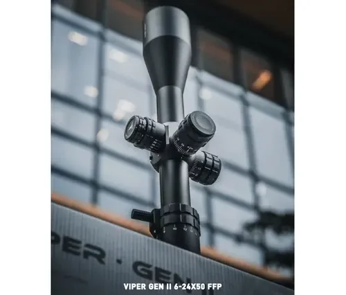 Luneta celownicza T-Eagle VIPER GEN II 6-24X50 FFP IR + montaż