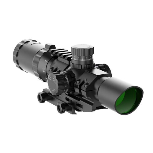 Luneta celownicza Assault Optic 1-4X28 LPVO z siatką Mil-Dot + kolimator