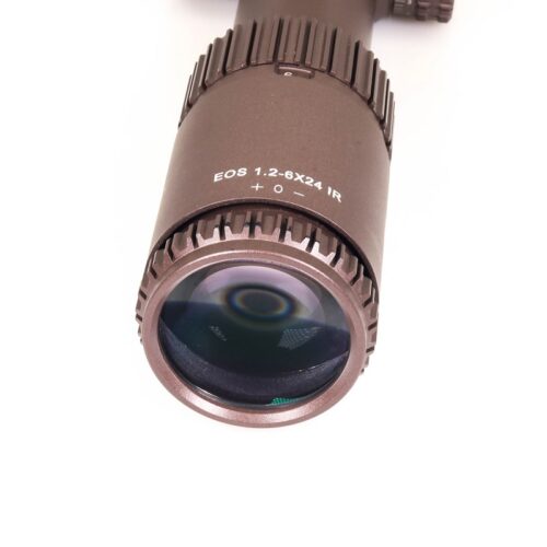 Luneta celownicza T-EAGLE EOS 1.2-6X24 IR miedziany + montaż