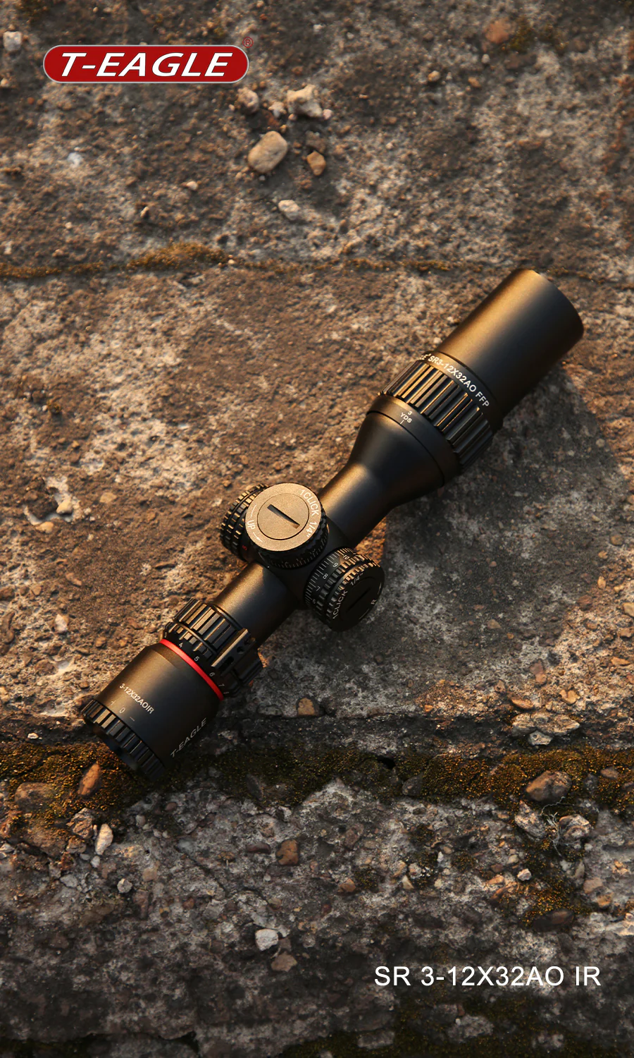 Luneta celownicza T-EAGLE SR 3-12X32AO FFP IR + montaż - obrazek 9