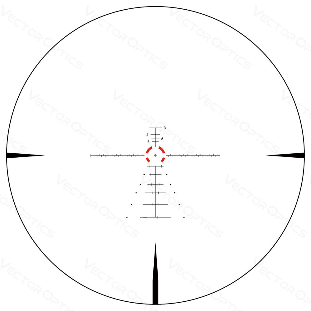 Luneta celownicza Vector Optics Constantine 1-10x24 - 30 mm + montaż - obrazek 6
