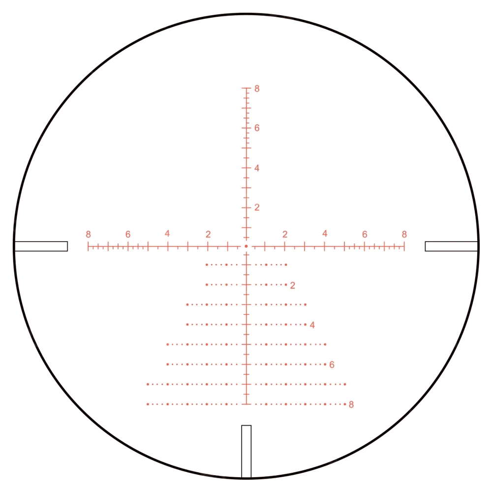 Luneta celownicza Vector Optics Continental x8 4-32 SFP ED Zero Stop - 56 mm-T51+ montaż - obrazek 14