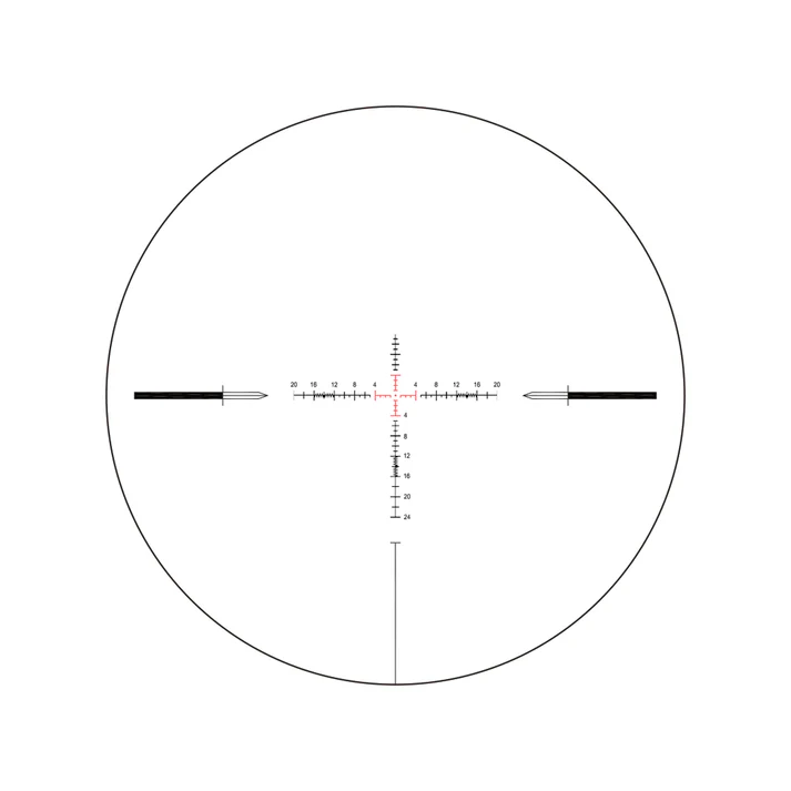 Luneta celownicza T-EAGLE ZS 3-12X44 FFP IR Compact Zero Stop + montaż - obrazek 5