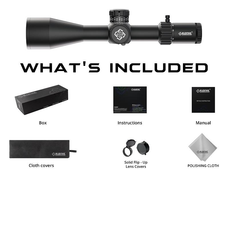 Luneta celownicza Marcool Stalker ED 5-25×56 FFP IR + montaż 34mm - obrazek 5