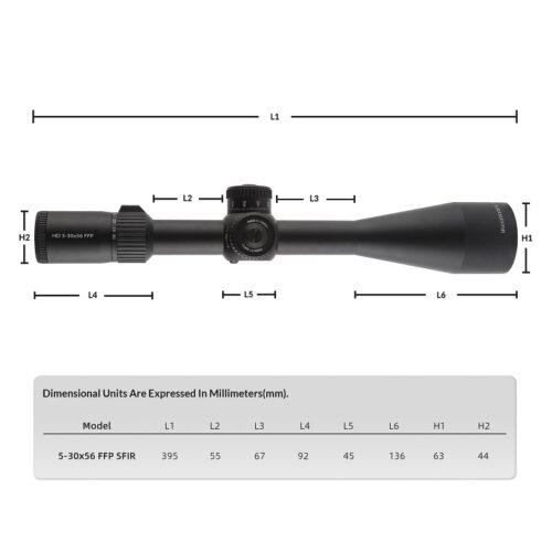 Luneta celownicza Marcool STALKER 5-30×56 FFP SFIR FFP + montaż 30mm