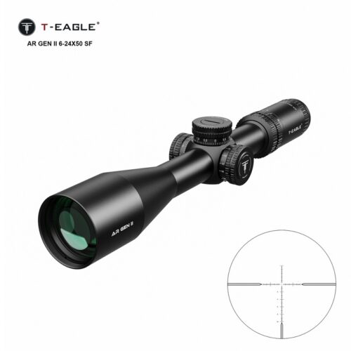 Luneta celownicza T- Eagle AR GEN II 6-24X50 SF + montaż