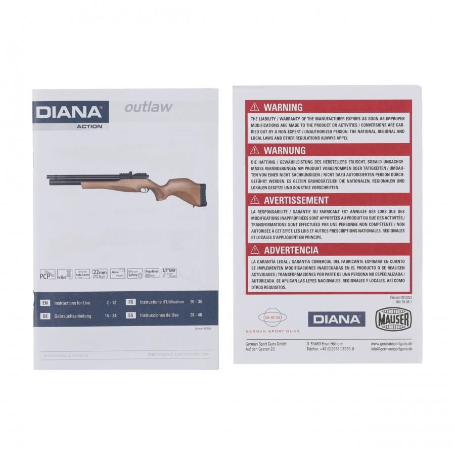 Wiatrówka PCP Diana Outlaw gen.2 - obrazek 3